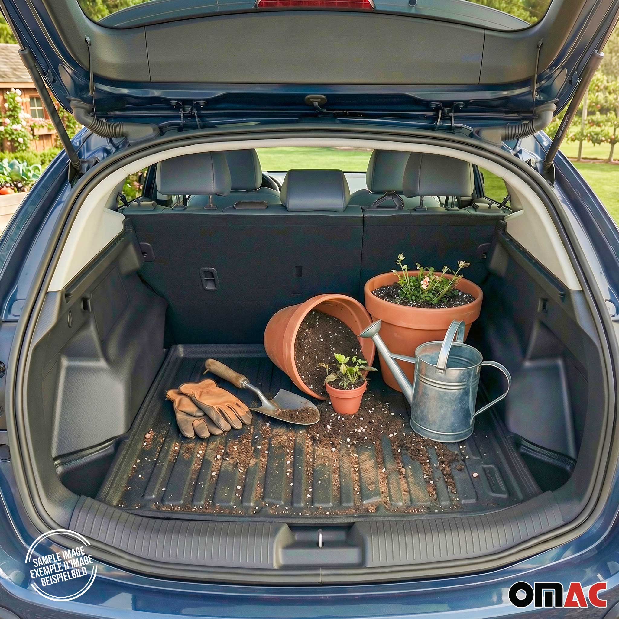 2014-2015 Kia Sorento Floor Mats & Cargo Liner Full Set All Weather Black