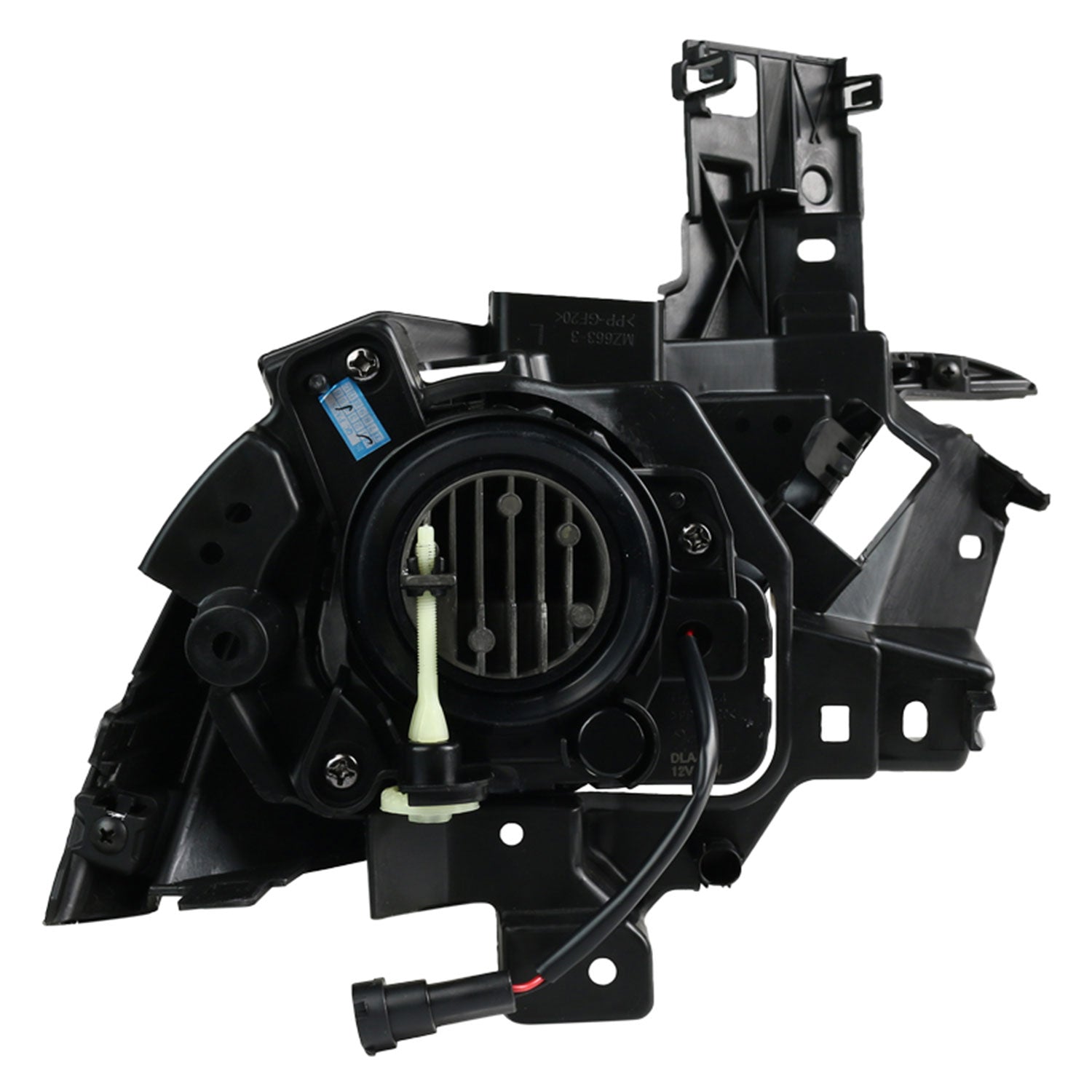 2016-2018 Mazda 6 Sedan 6500K LED Projector Fog Lights Kit Chrome/Clear Lens