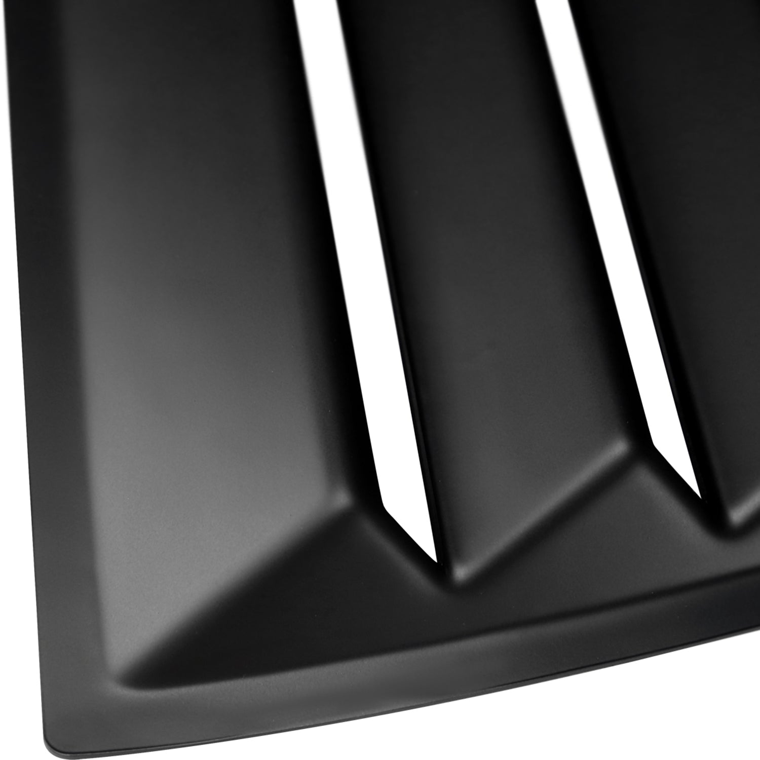2008-2020 Dodge Challenger Matte Black Side Window Louvers Vent
