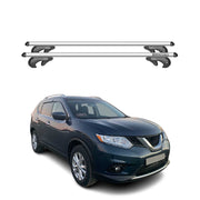 2014-2016 Nissan Rogue Roof Rack Cross Bars Silver