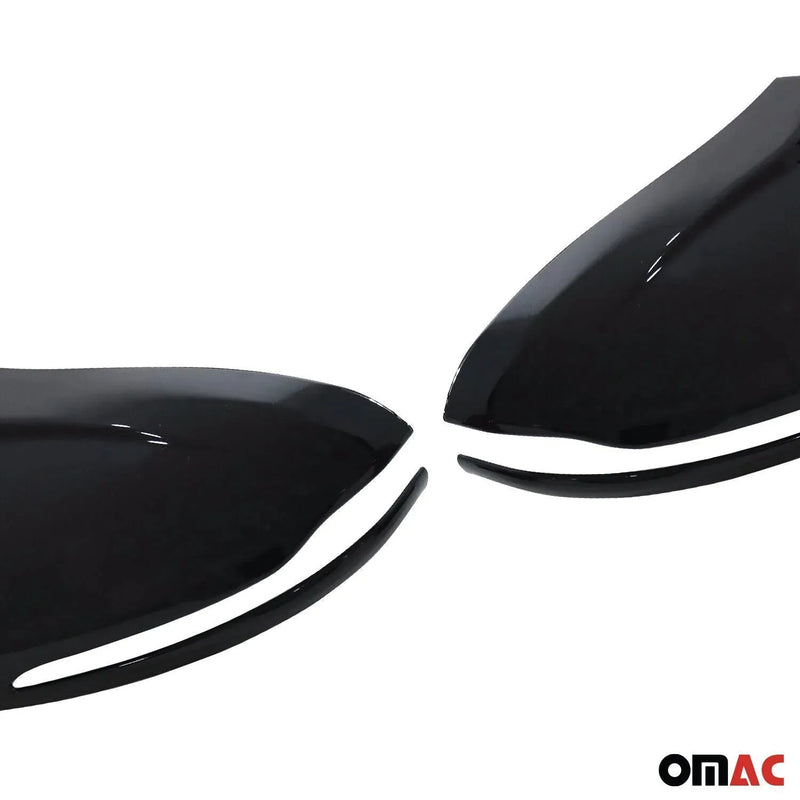 Mercedes W213 W205 AMG GT C190 GLA GLB GLC Mirror Cover Caps Gloss Black