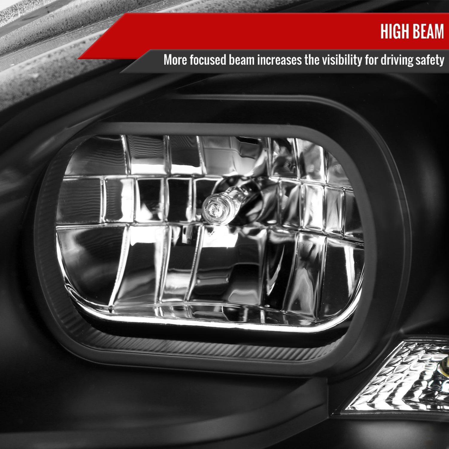 2006-2007 Subaru Impreza WRX/STI Projector Headlights LED Light Strip Black