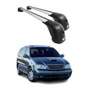 2002-2005 Kia Carnival Roof Racks Cross Bars Silver