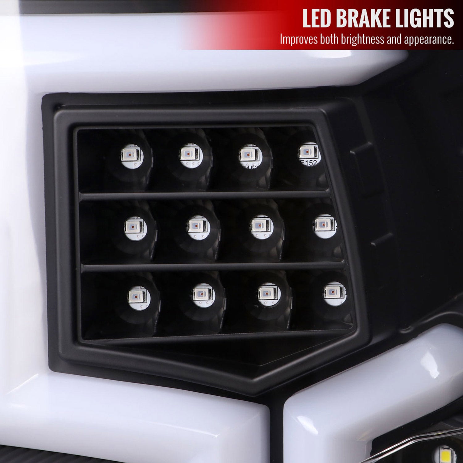 2019-2024 Dodge RAM 2500/3500 LED Signal Tail Lights Matt Black/Clear