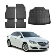 2011-2017 Buick Regal Floor Mats & Cargo Liner Full Set All Weather Black