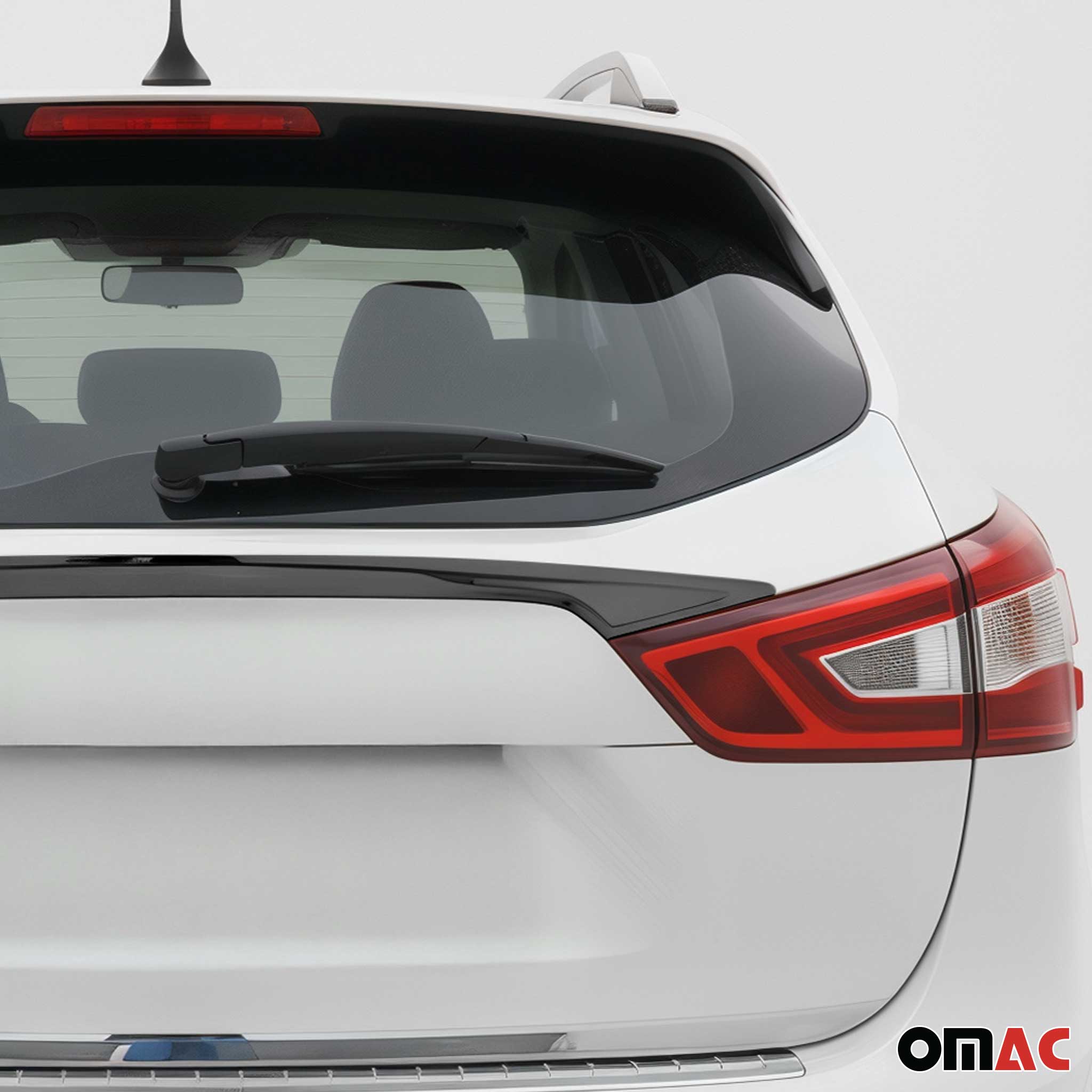 2017-2022 Nissan Rogue Sport Rear Trunk Tailgate Handle Cover Stainless Steel Dark