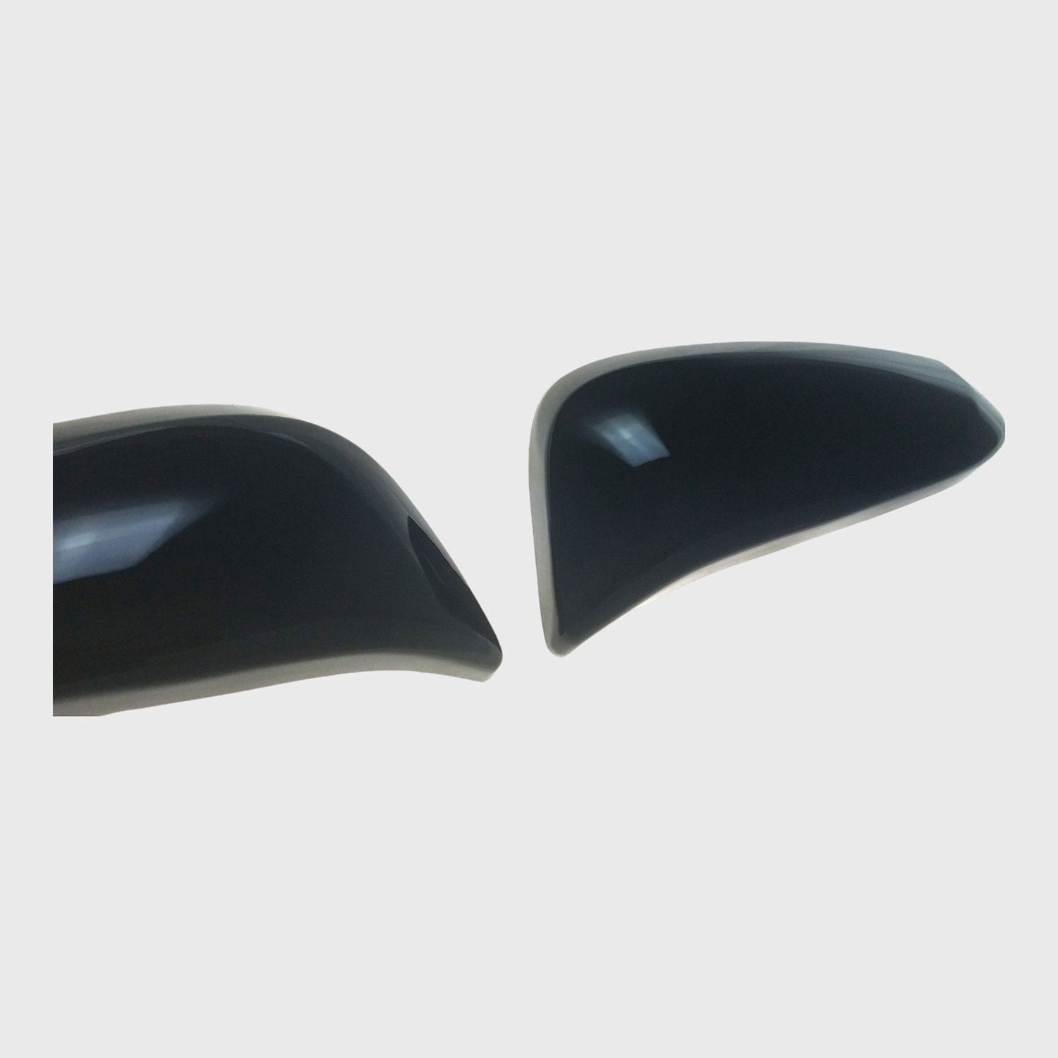 2021-2024 Toyota Venza Mirror Cover Caps Gloss Black 2Pcs ABS Plastic