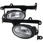 2006-2008 Honda Civic Coupe H11 Fog Lights Kit Chrome Housing/Clear Lens