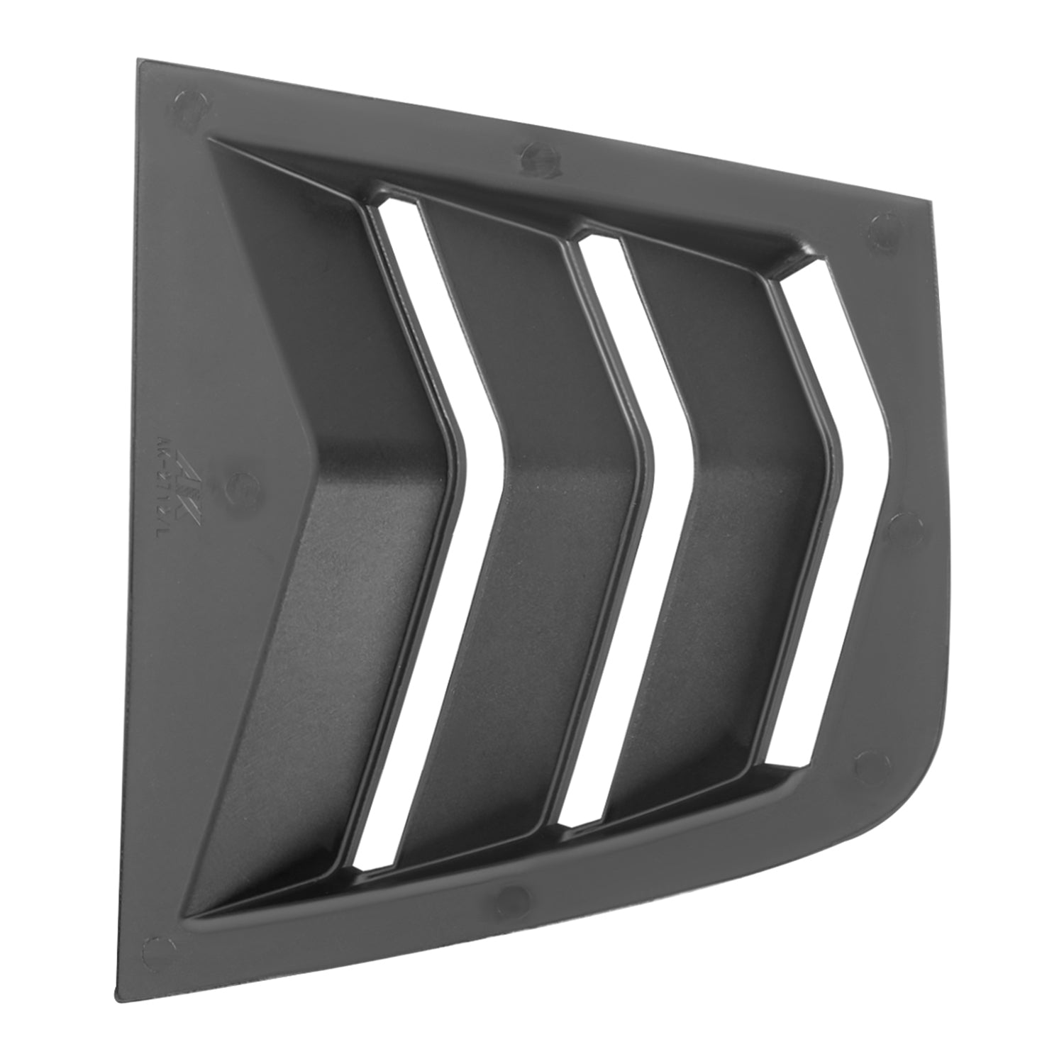 2011-2021 Dodge Charger Matte Black Side Window Louvers Vent