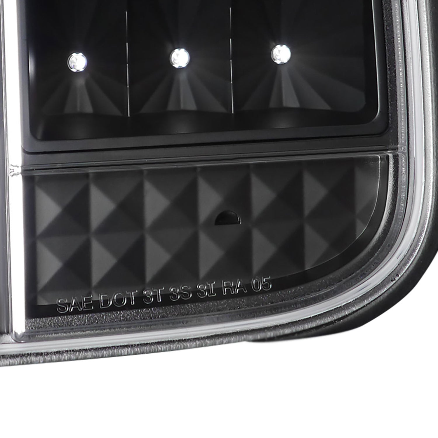 2005-2009 Ford Mustang Sequential LED Tail Lights Matte Black/Clear Lens