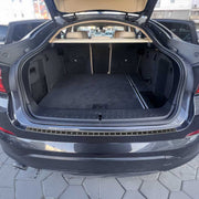 2015-2018 BMW X4 F26 Rear Bumper Sill Cover Guard Stainless Steel Carbon Foiled