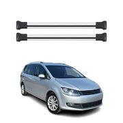2010-2022 VW Sharan Roof Rack Cross Bars Silver