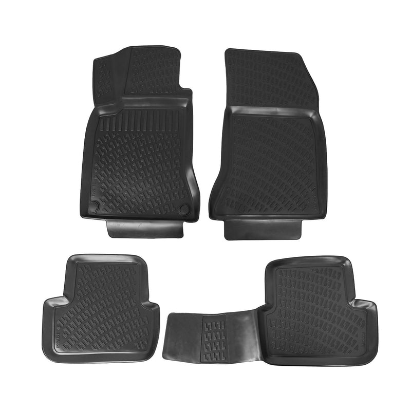 2019-2022 Mercedes A Class V177 Sedan Floor Mats Liners Full Set All Weather Black