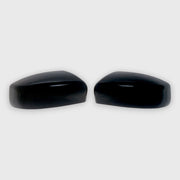 2013-2019 Nissan Sentra Mirror Cover Caps Gloss Black 2Pcs ABS Plastic