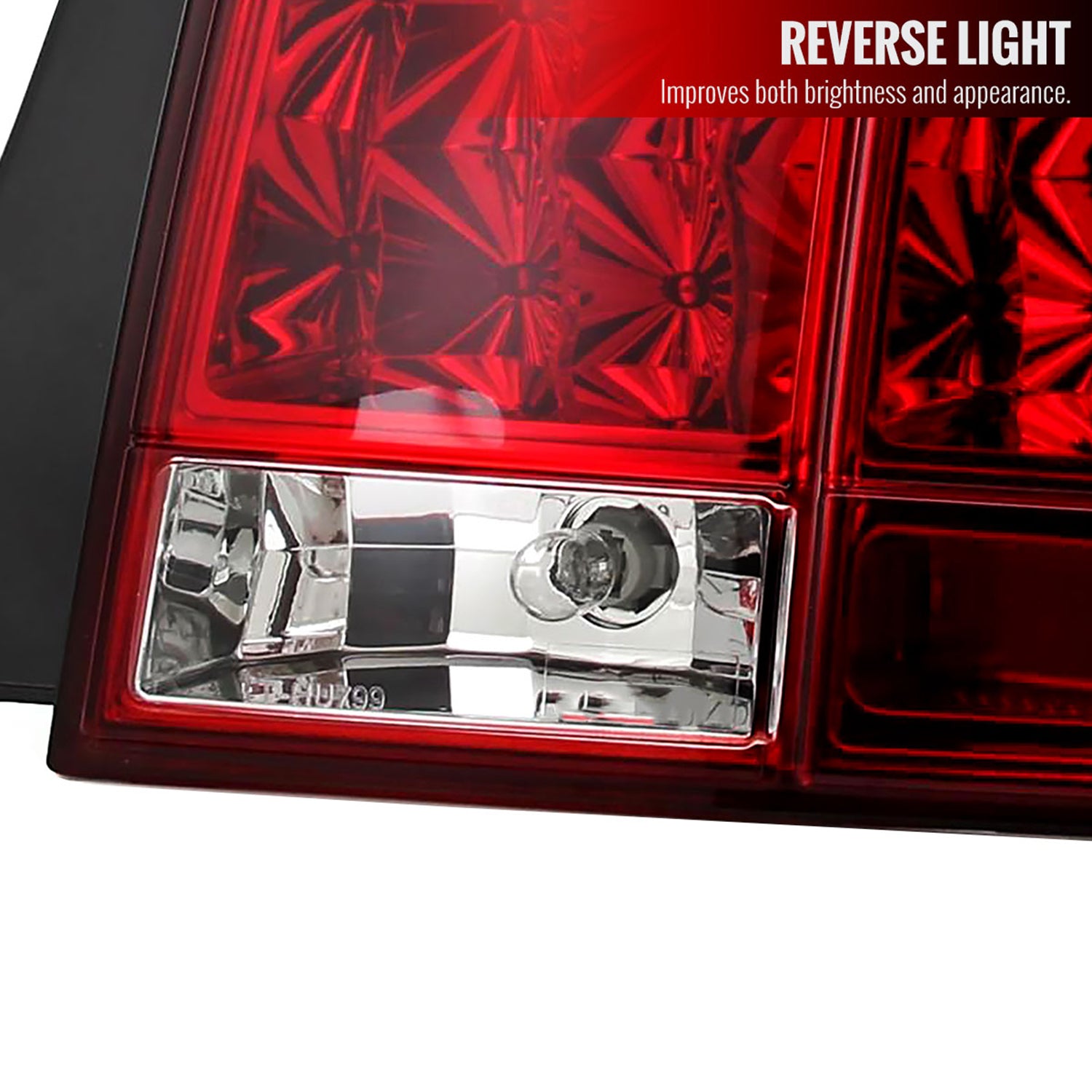 2005-2009 Ford Mustang Sequential LED Tail Lights Chrome Housing/Red Lens