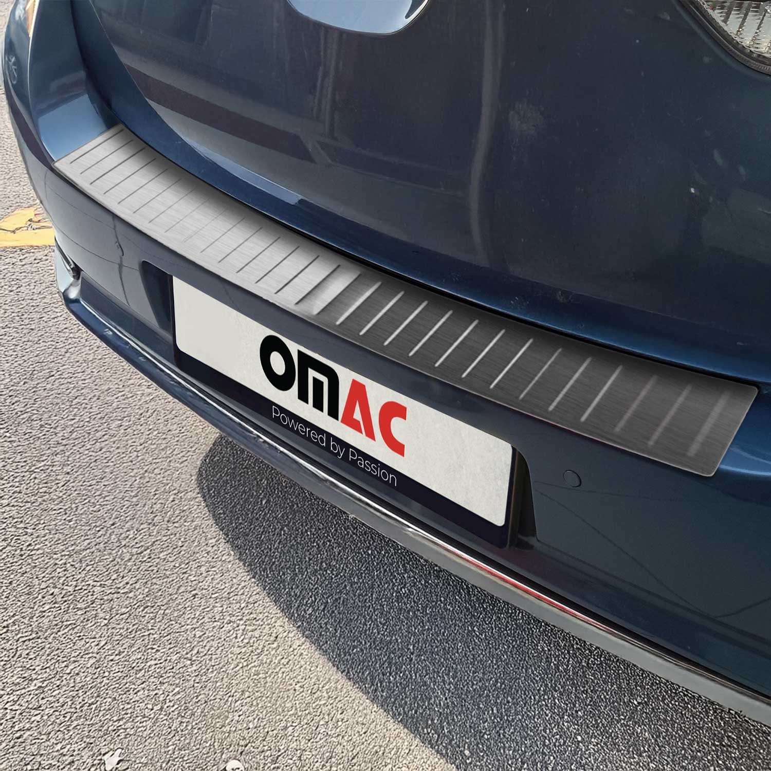 2017-2018 Toyota Corolla iM Rear Bumper Guard Stainless Steel Brushed