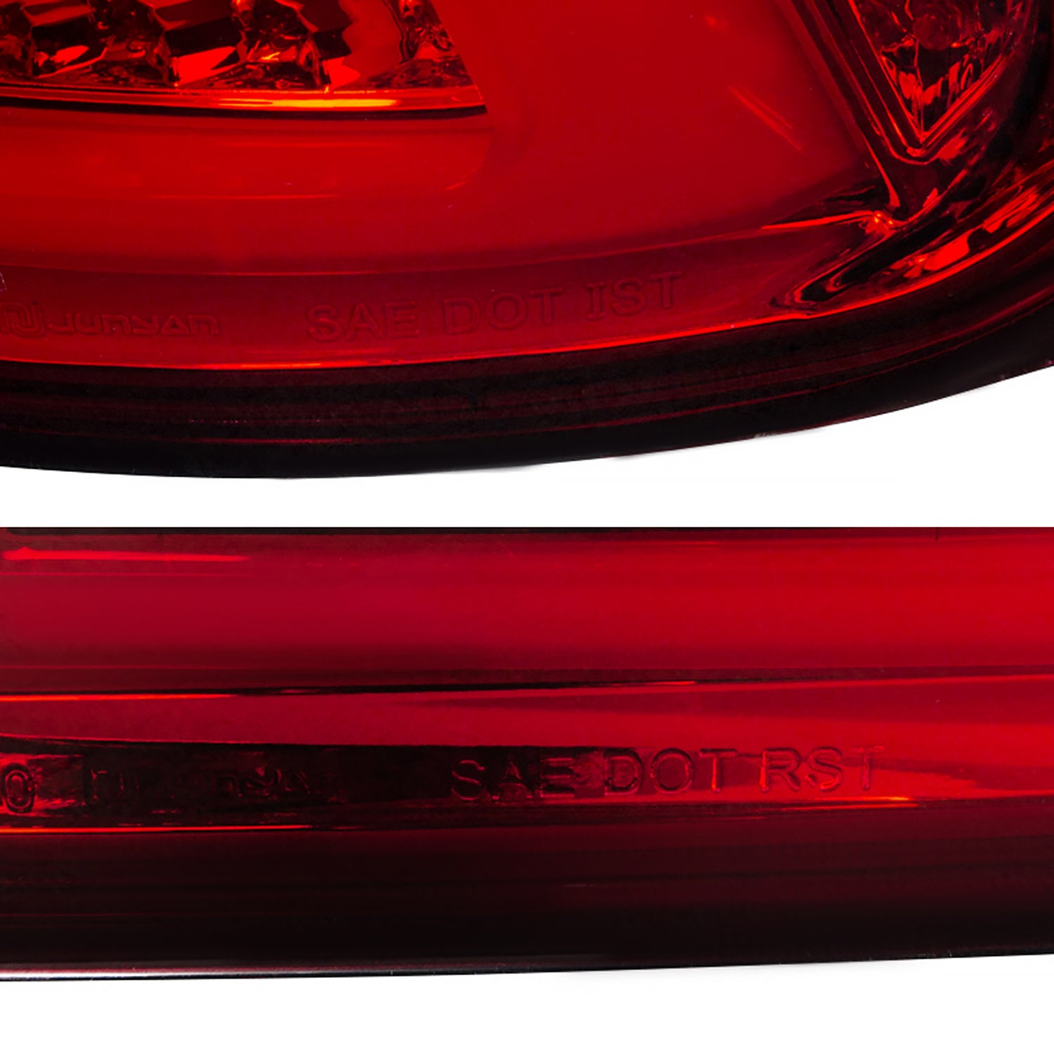 2006-2008 Lexus IS250/IS350 LED Tail Lights & Trunk Lights Chrome/Red Lens
