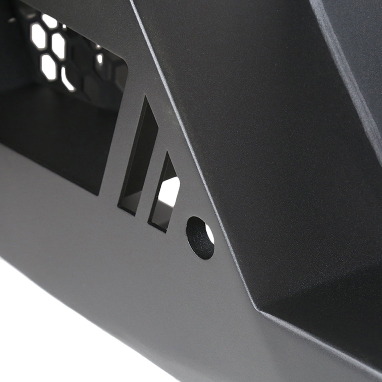 2009-2018 Dodge RAM 1500 2500 3500 Black Heavy Duty Steel Rear Step Bumper