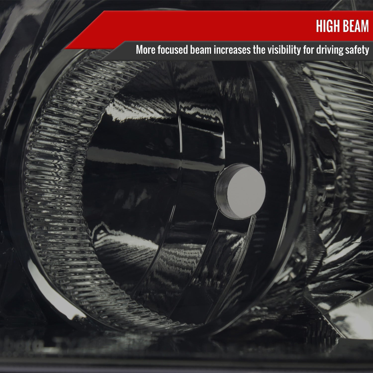 2006-2008 Toyota RAV4 Factory Style Headlights Chrome Housing/Smoke Lens