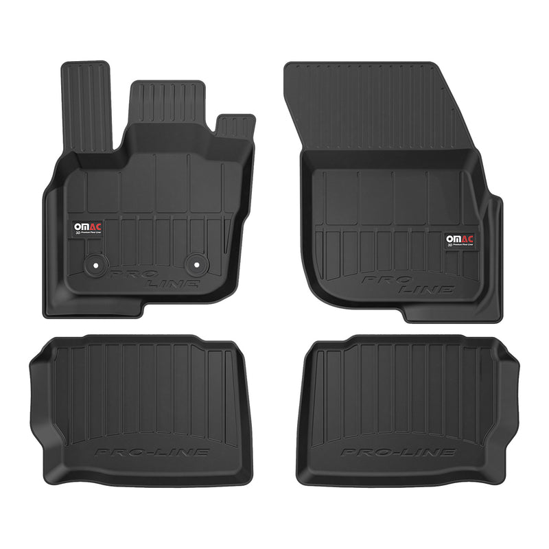 2013-2020 Ford Fusion Sedan Premium Floor Mats Liners Full Set All Weather Heavy Duty