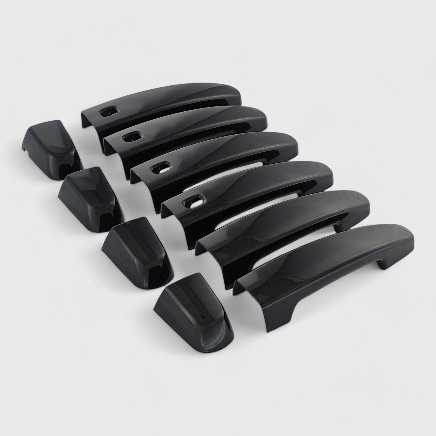 2017-2023 GMC Acadia Door Handle Cover Gloss Black 10Pcs ABS Plastic