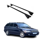 1999-2004 Volvo V40 Roof Rack Cross Bars Black