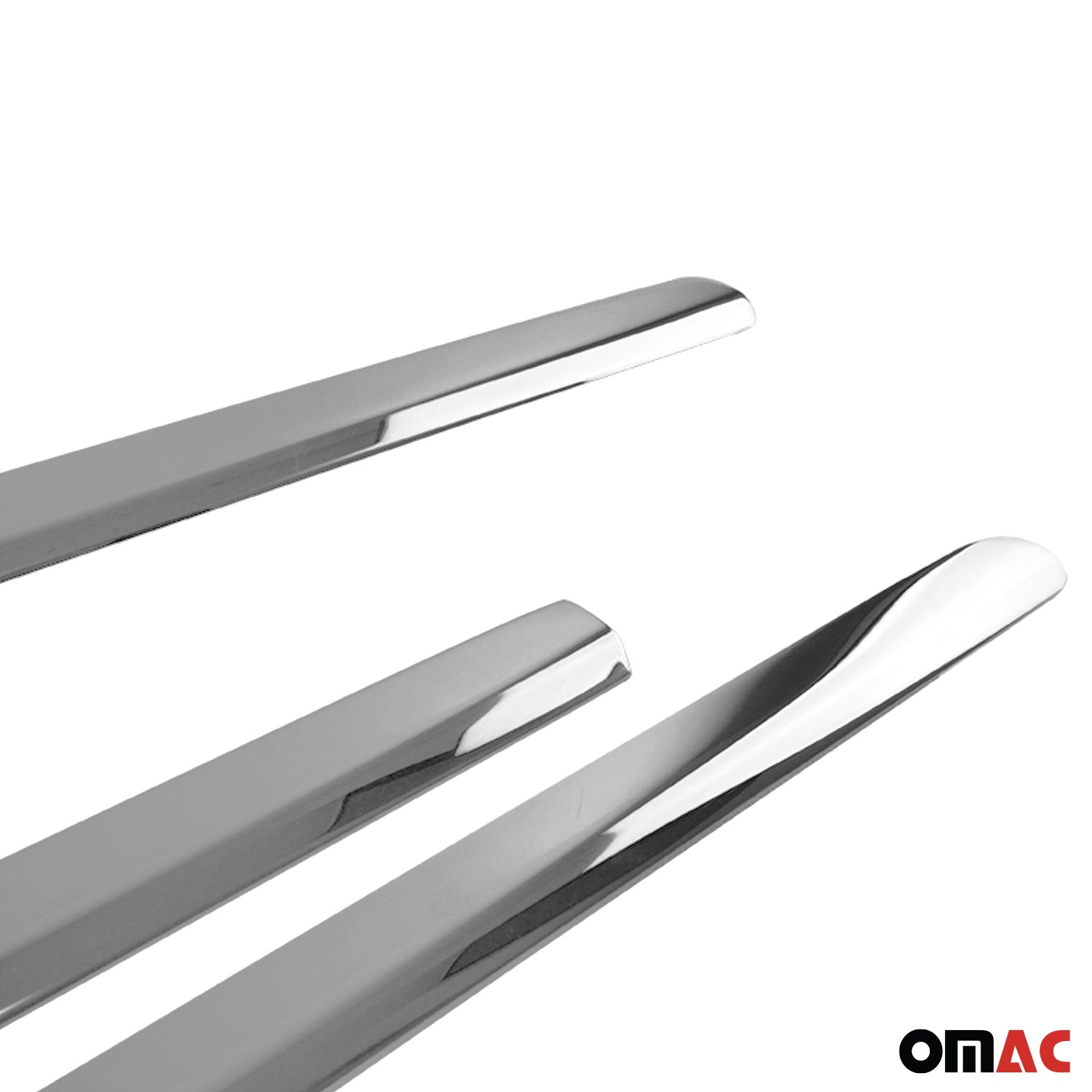 2011-2015 Kia Sorento Side Door Molding Trim Skirt Garnish Stainless Steel Silver 4Pcs