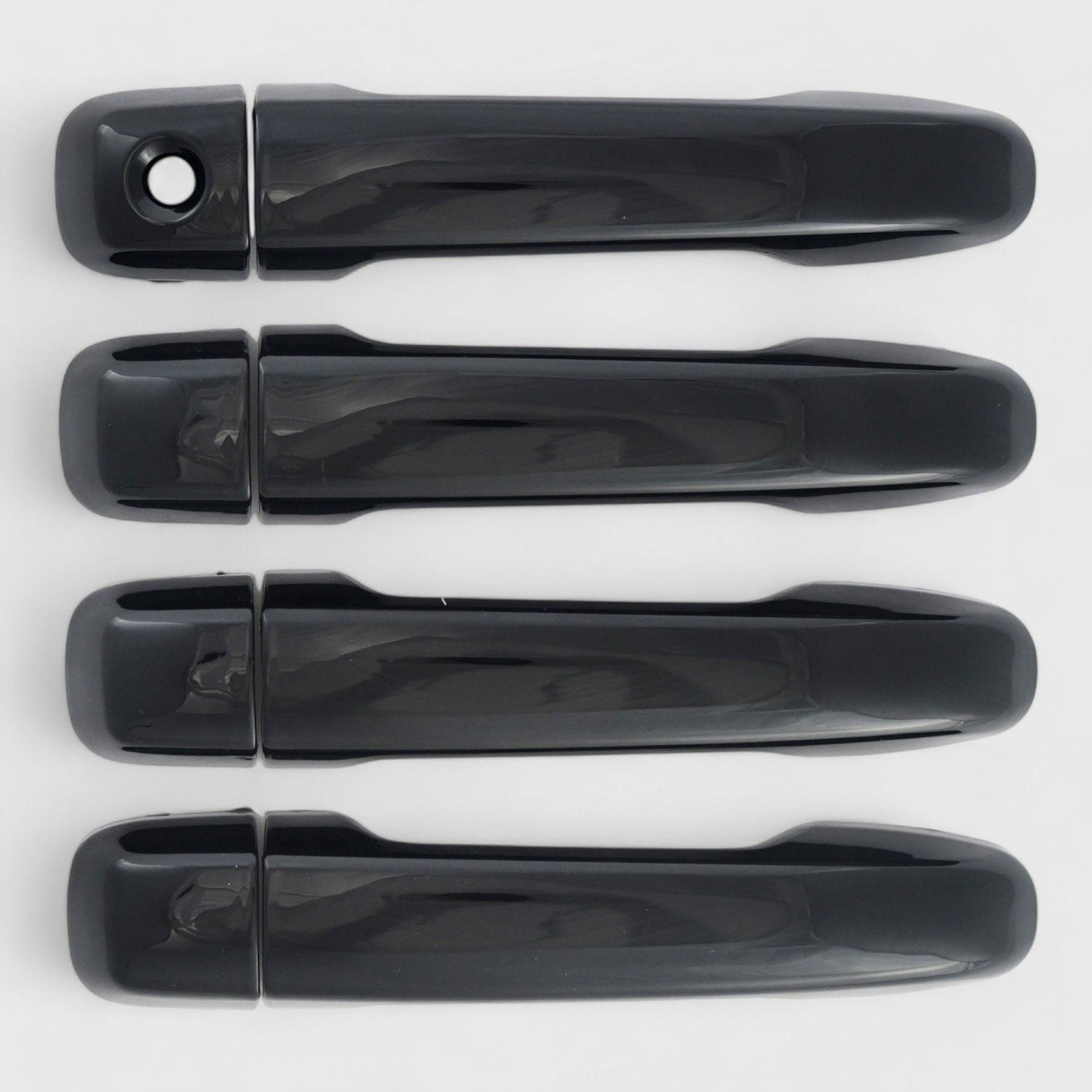 2010-2024 Toyota 4Runner Door Handle Cover Gloss Black 8Pcs ABS Plastic