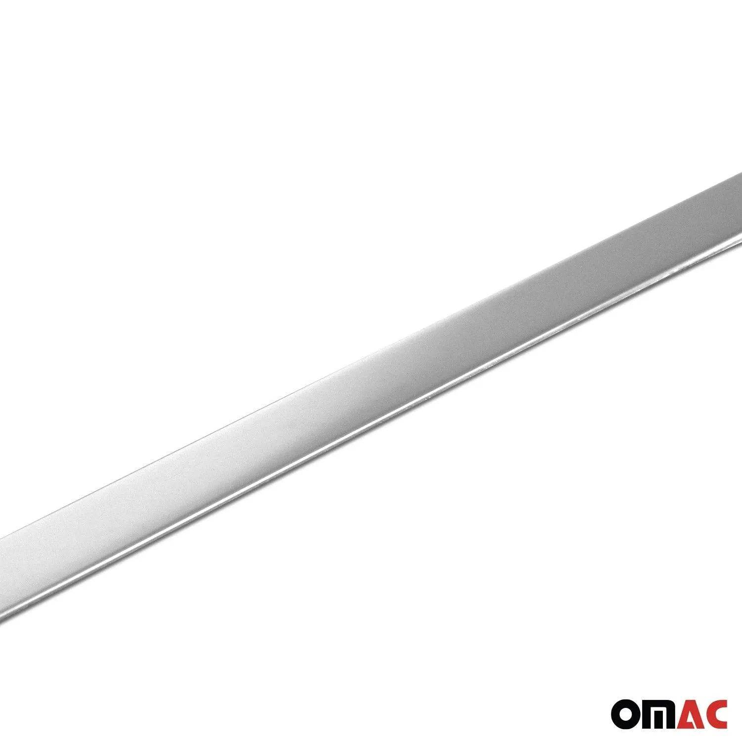 2019-2025 BMW X4 G02 Rear Trunk Lid Molding Trim Stainless Steel Silver 1Pc