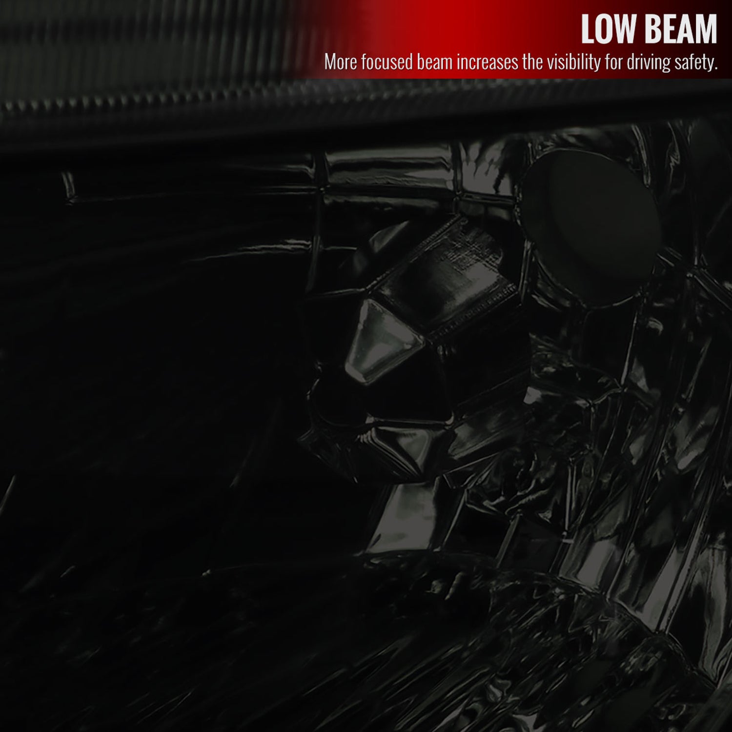 2006-2011 Honda Civic Coupe Factory Style Crystal Headlights Chrome/Smoke Lens