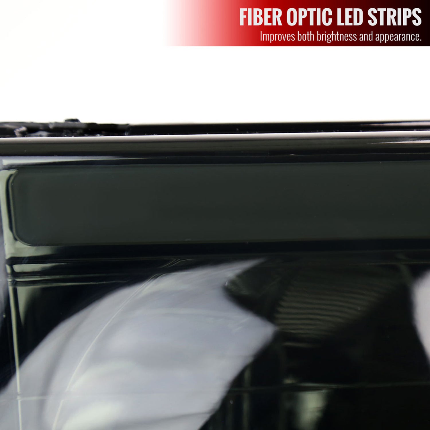 2002-2005 Dodge RAM 1500 /RAM 2500/3500 LED Tube Factory Headlights Smoked