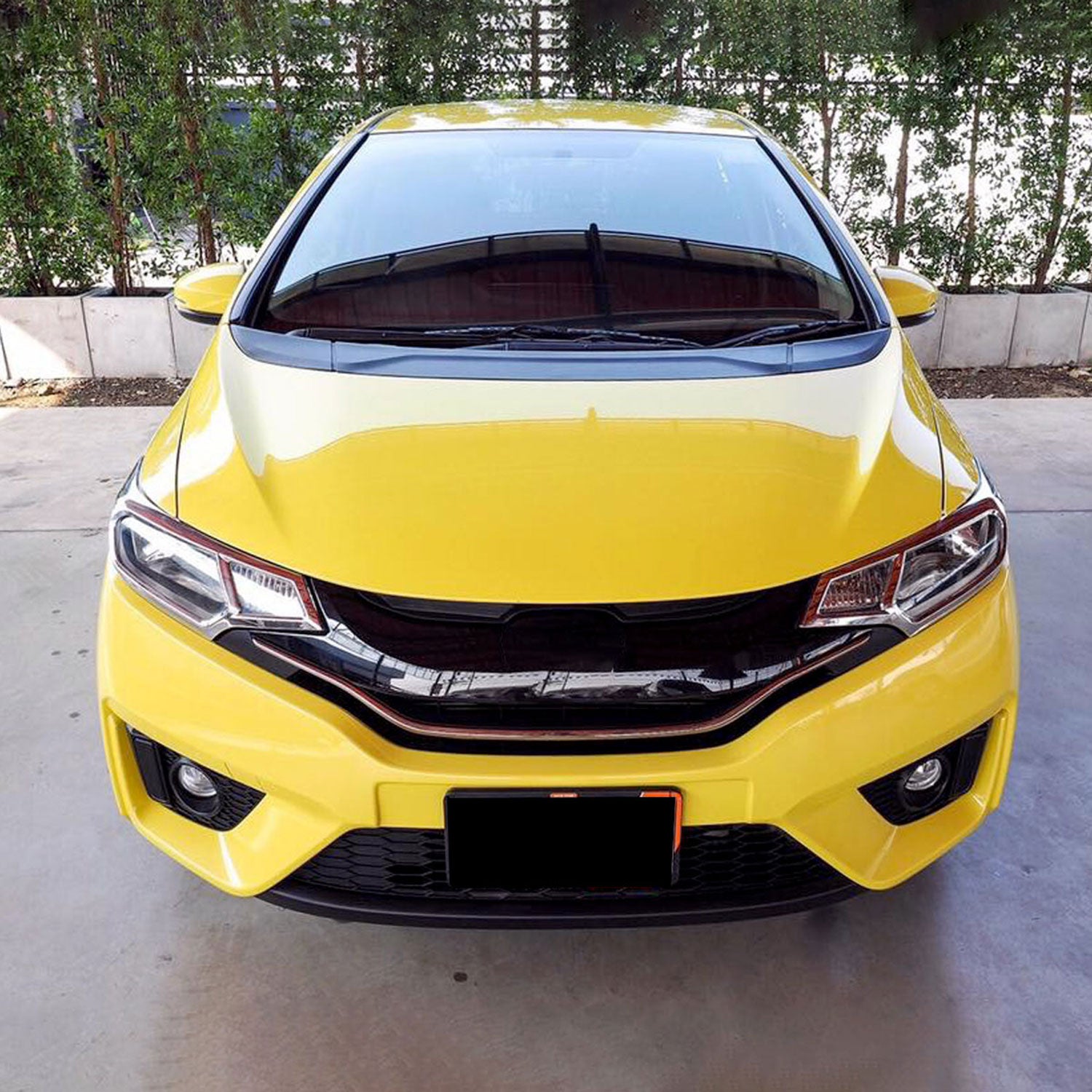 2015-2016 Honda Fit 12V/35W H8 Fog Lights Kit Chrome Housing/Clear Lens