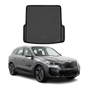 OMAC Cargo Mats Liner for Bmw iX1 U11 2023-2026 without side niches Trunk Mat