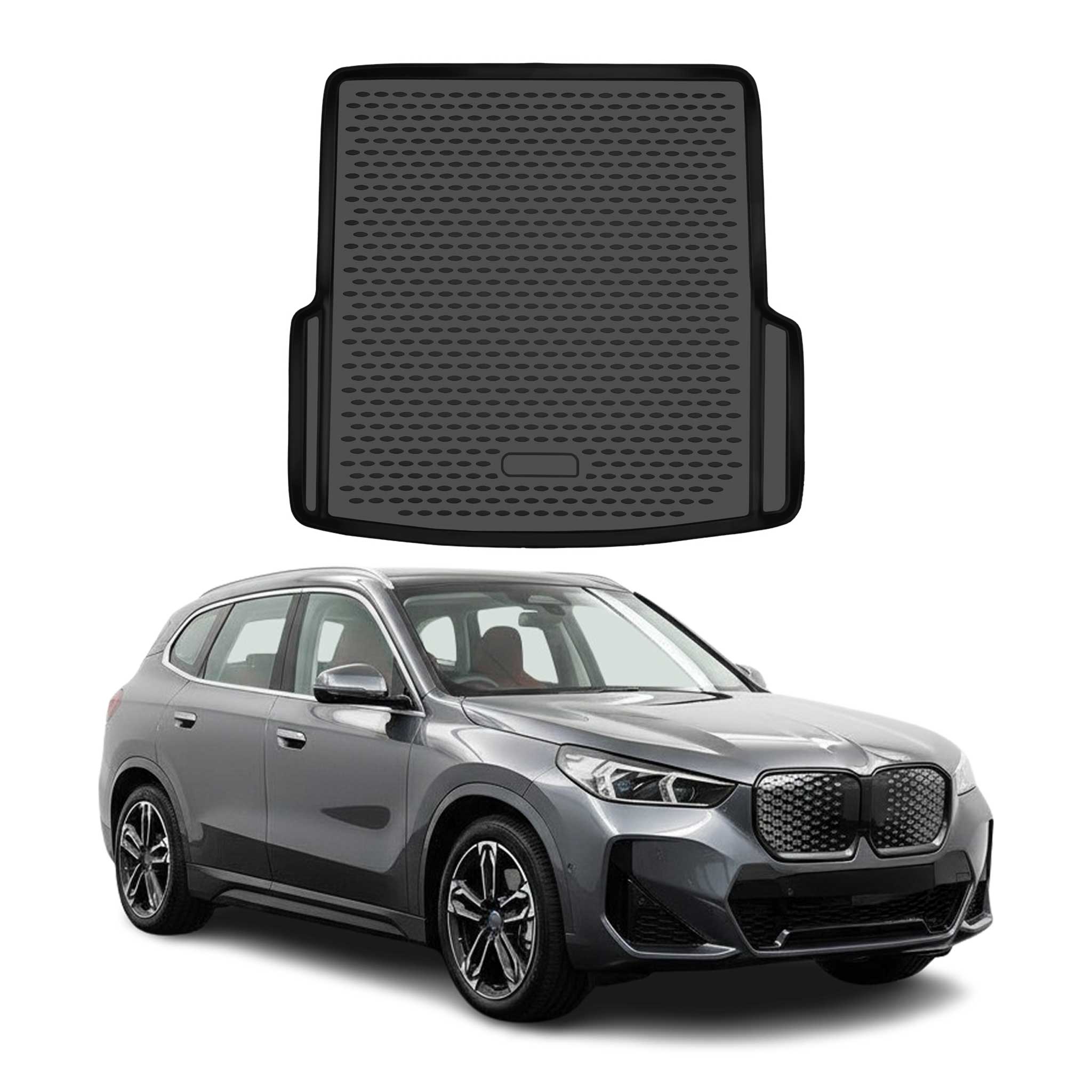 OMAC Cargo Mats Liner for Bmw iX1 U11 2023-2026 without side niches Trunk Mat