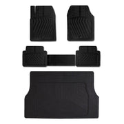 OMAC Floor Mats & Cargo Liners Semi Custom fit Universal for Cars SUV Black