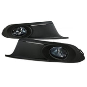 2011-2014 VW Jetta Sedan 9006 Fog Lights Kit Chrome/Clear Lens