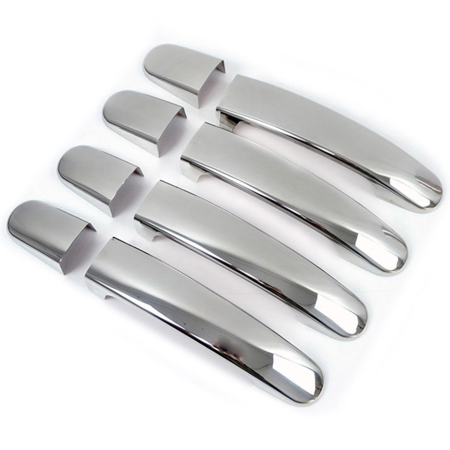 2015-2024 Ford Transit 150 Car Door Handle Cover Protector Stainless Steel 8 Pcs
