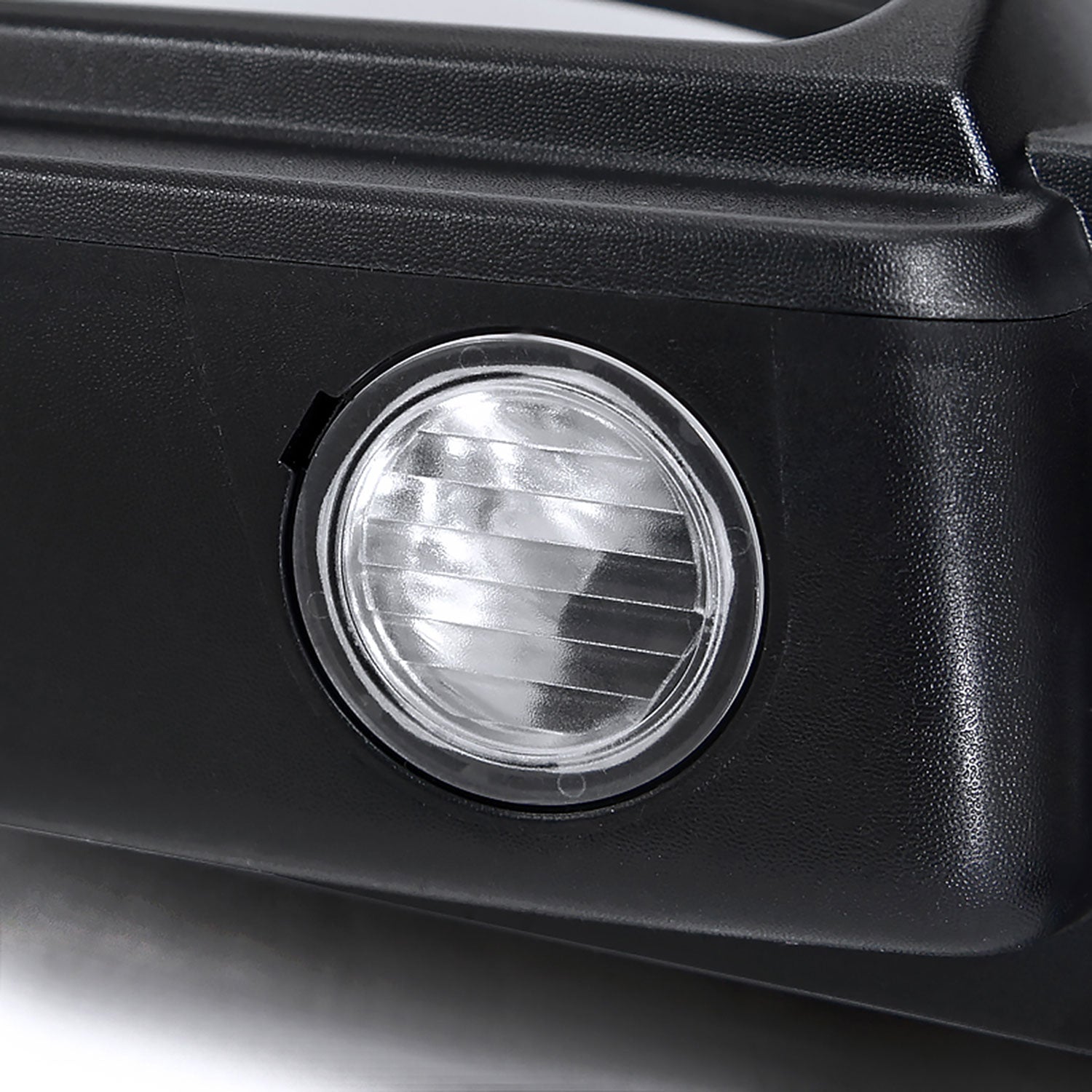 2007-2014 Ford F-150 Black Heated Telescoping Tow Mirrors Turn Signals Amber