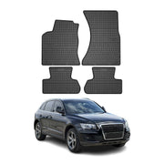 2009-2017 Audi Q5 SQ5 Floor Mats Liners Full Set All Weather Rubber Black