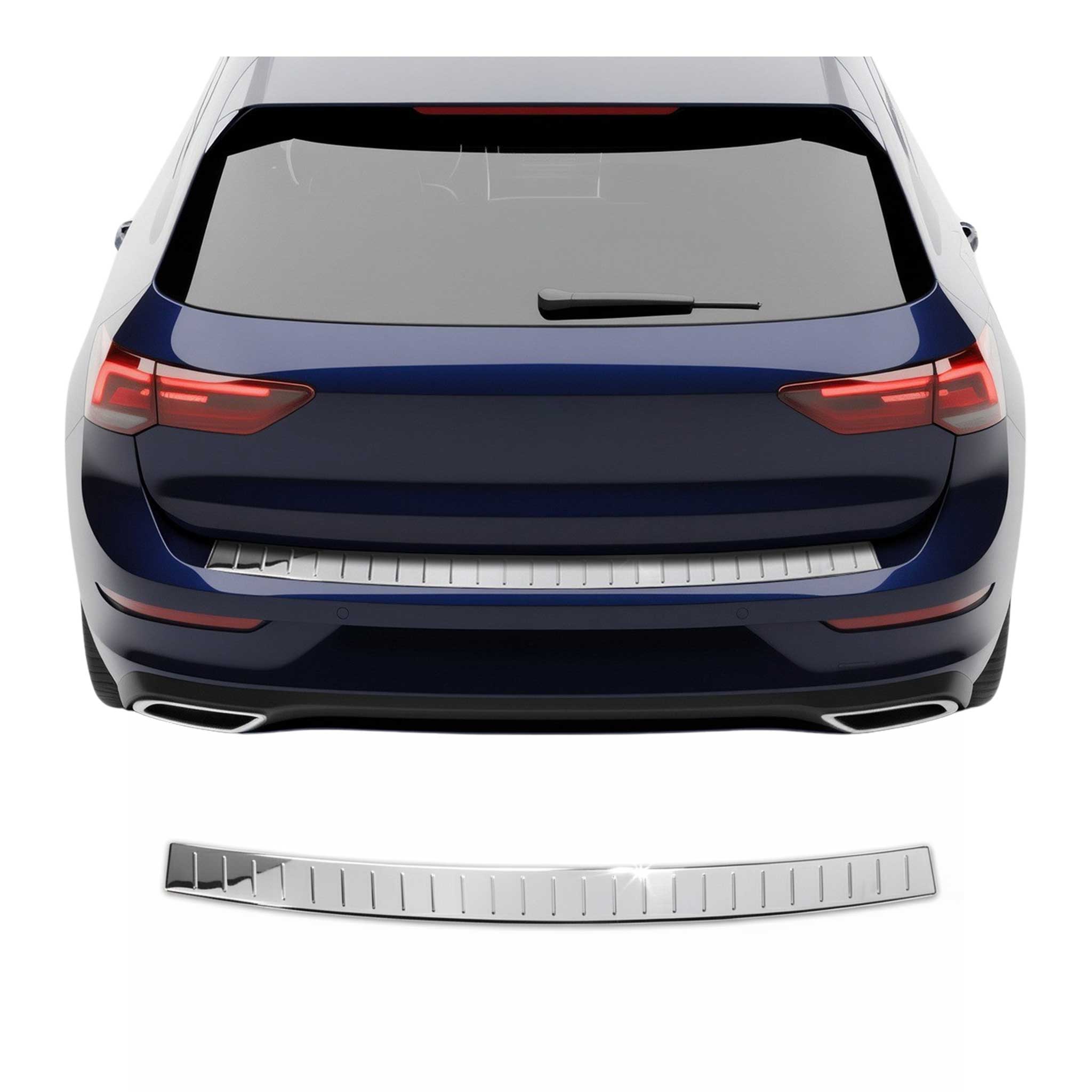 2022-2024 Volkswagen Golf MK8 Rear Bumper Sill Cover Protector Guard