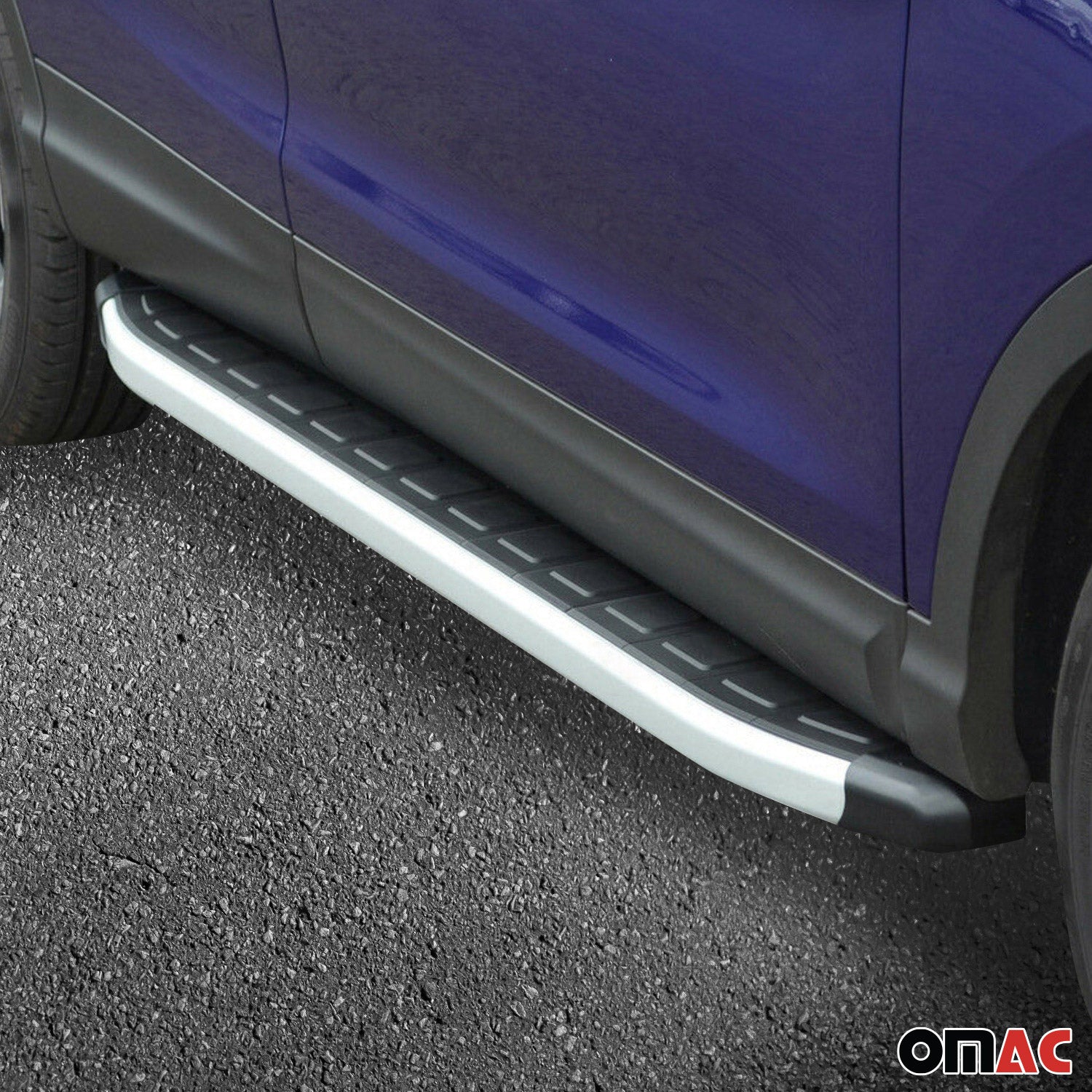 Side Step Running Board for Nissan Pathfinder 2013-2020 Aluminium Black Gray 2x