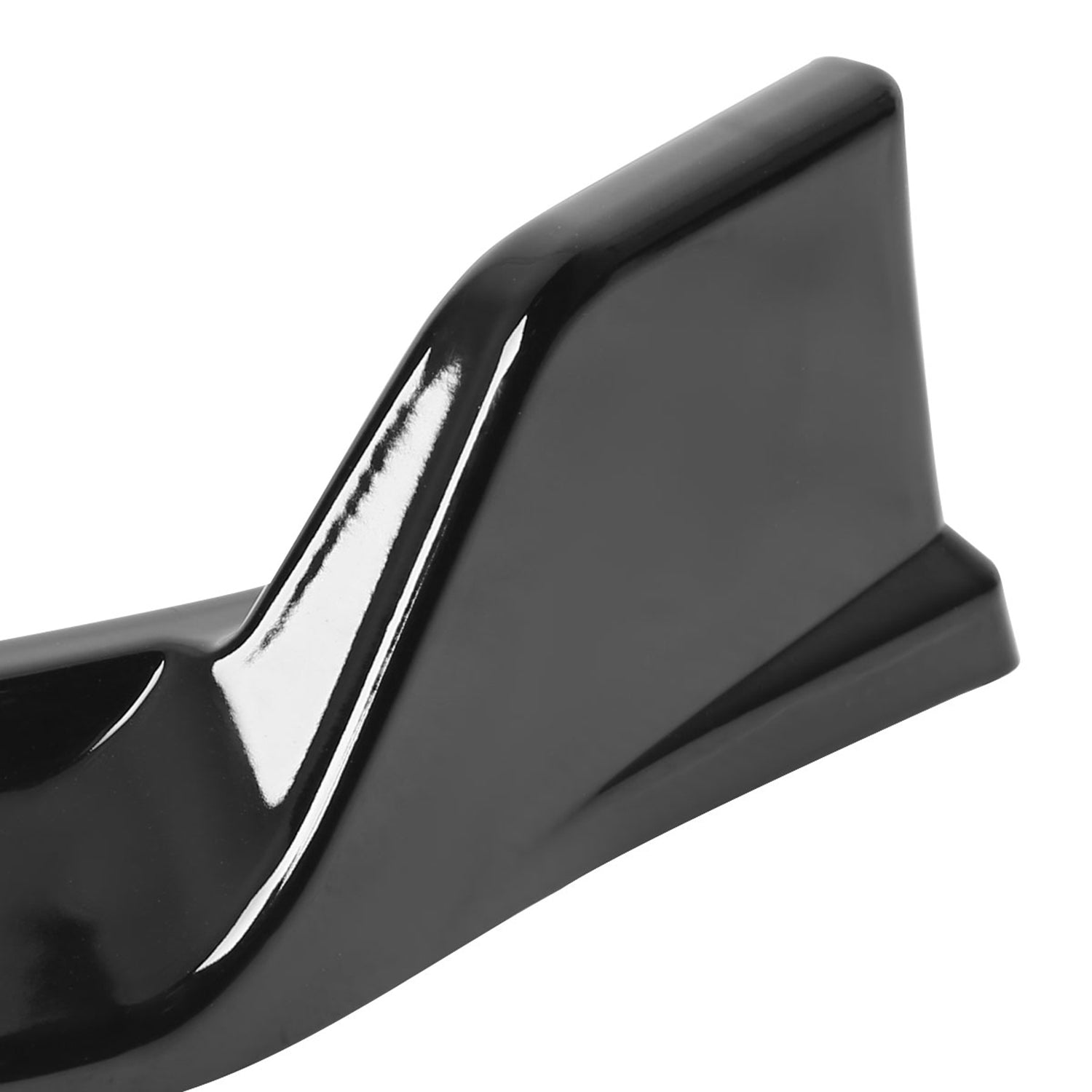 2017-2018 Hyundai Elantra Glossy Black Polypropylene 3Pcs Bumper Lip