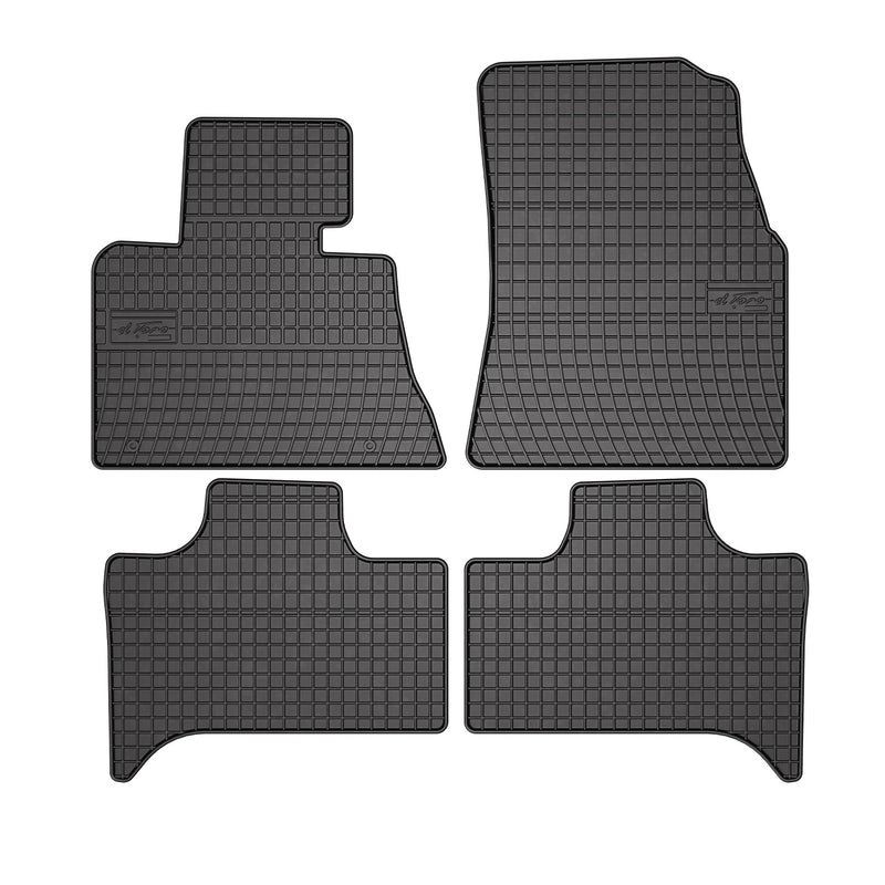 2000-2006 BMW X5 E53 Floor Mats Liners Full Set All Weather Rubber Black