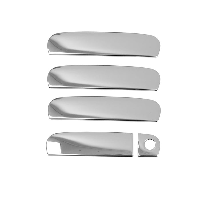 Car Door Handle Cover Protector for Audi A4 2001-2005 Steel Chrome 5 Pcs
