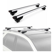 G3 Roof Racks for Kia Sportage 1995-2002 Aluminium Lockable 2Pcs Gray