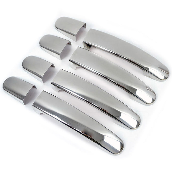Car Door Handle Cover Protector for Ford Transit 150 2015-2024 Steel 8 Pcs