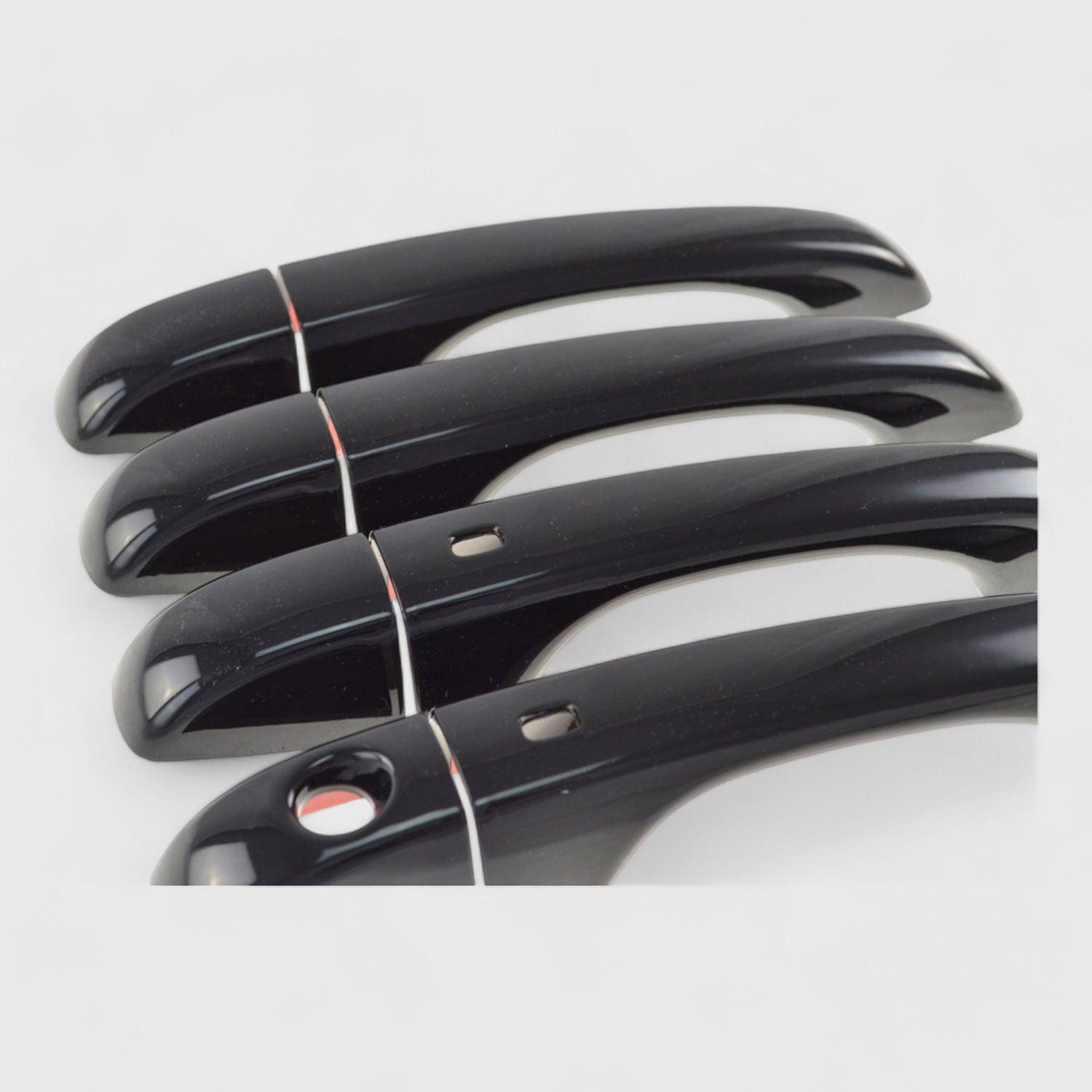 2013-2020 Dodge Journey Door Handle Cover Gloss Black 8Pcs ABS Plastic