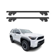 2025 Toyota 4Runner Roof Rack Cross Bars Luggage Carrier Black 2Pcs