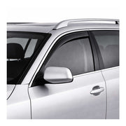 2004-2010 BMW 5 Series E60 E61 Sedan Touring Window Visor Vent Rain Deflector 2Pcs Smoke