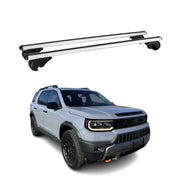 2019-2025 Honda Passport Roof Rack Cross Bars Silver